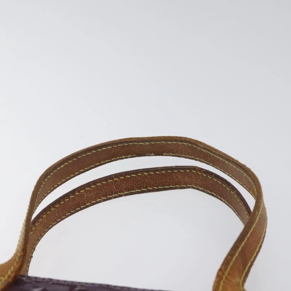 LOUIS VUITTON Monogram Vernis Reade MM Tote Bag Viole - Picture 8 of 16
